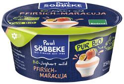 Söbbeke Joghurt Pur Pfirsich-Maracuja 3,8% 150g
