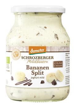 Schrozberger Joghurt Bananen Split 3,5% 500g