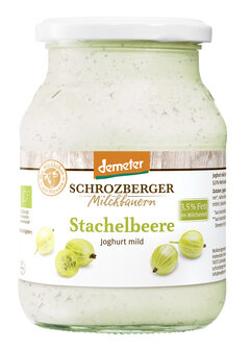 Schrozberger Joghurt Stachelbeere 3,5% 500g