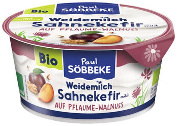 Produktfoto zu Söbbeke Sahne Kefir Pflaume-Walnuss 10% 150g