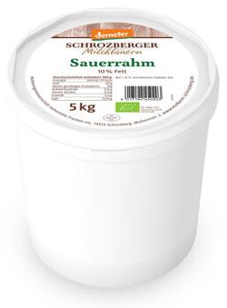 Schrozberger Sauerrahm 10% 5L