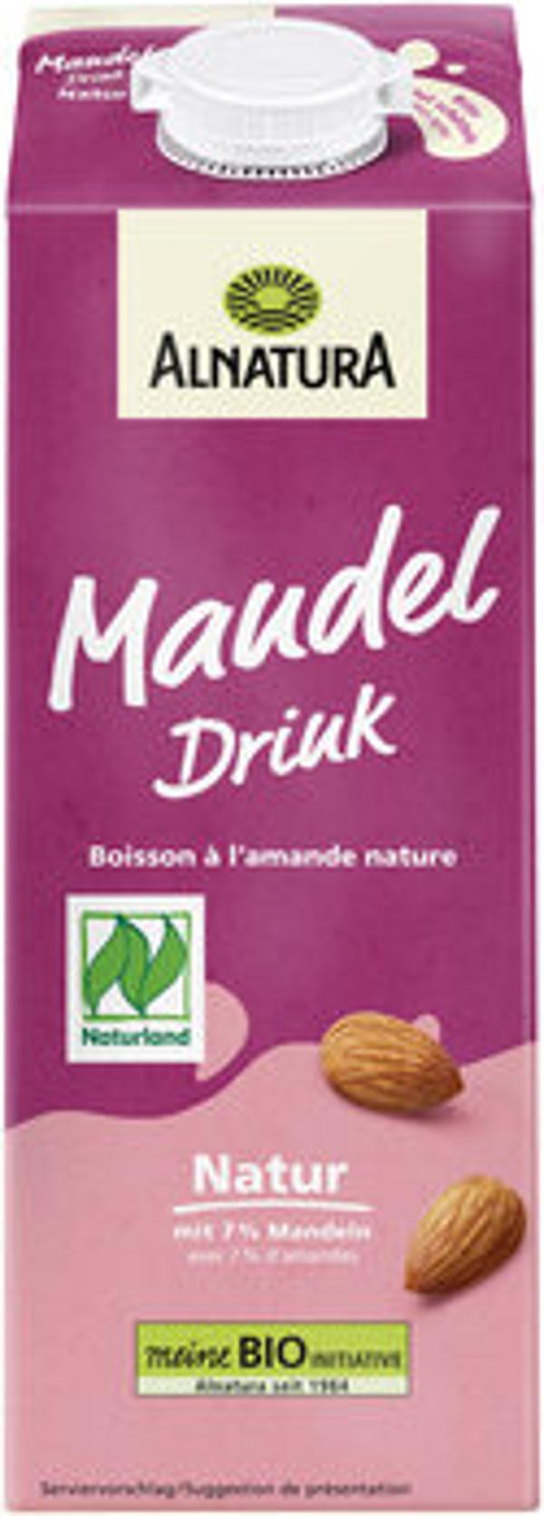 Produktfoto zu Alnatura Mandel Drink Natur 1L