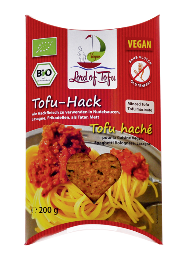 Produktfoto zu Lord of Tofu Tofu Hack vegan 200g