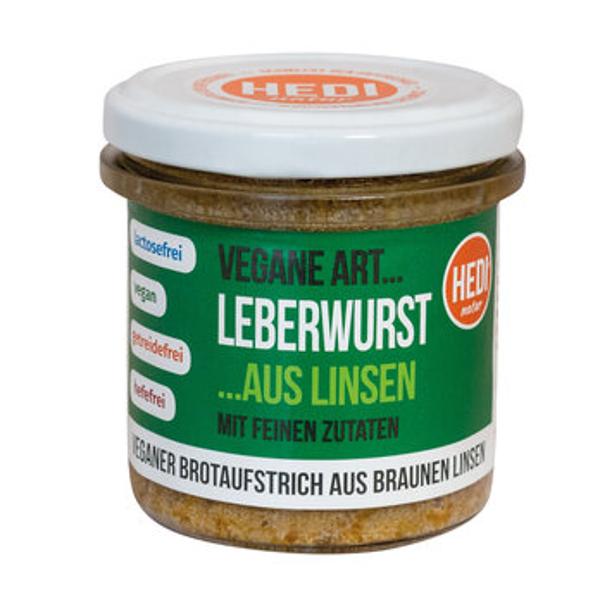 Produktfoto zu Hedi Leberwurst mit feinen Zutaten 140g