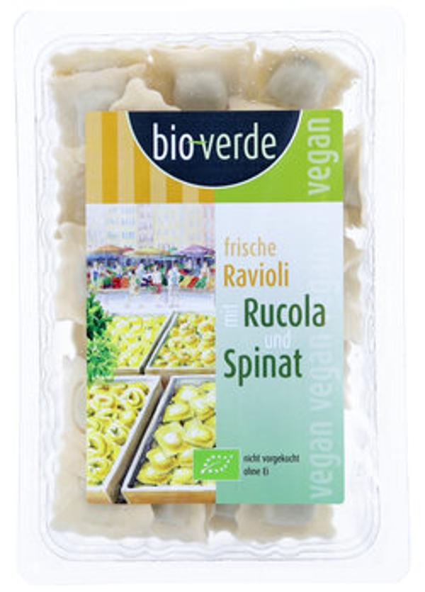 Produktfoto zu bioverde Ravioli Rucola-Spinat-Füllung 250g