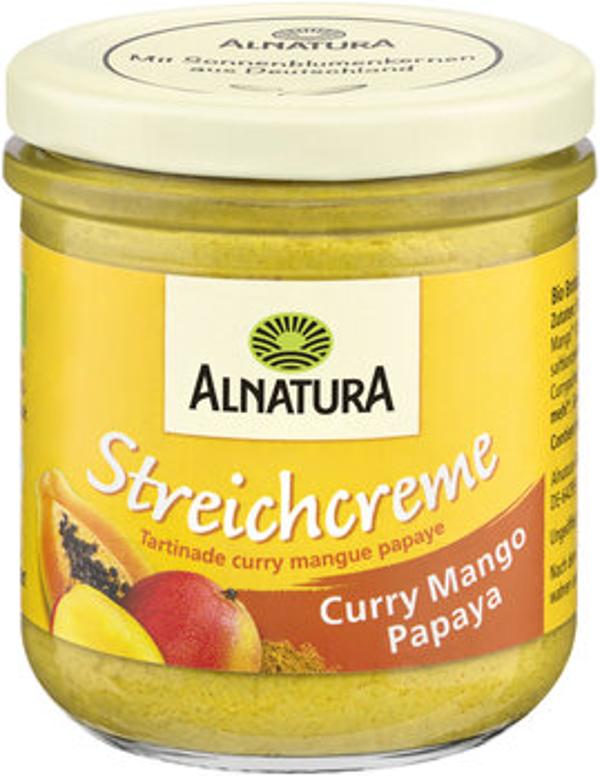 Produktfoto zu Alnatura Streichcreme Curry Mango Papaya 180g
