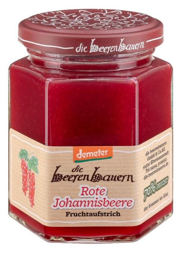 Produktfoto zu Die Beerenbauern Rote Johannisbeere-Fruchtaufstrich 200g