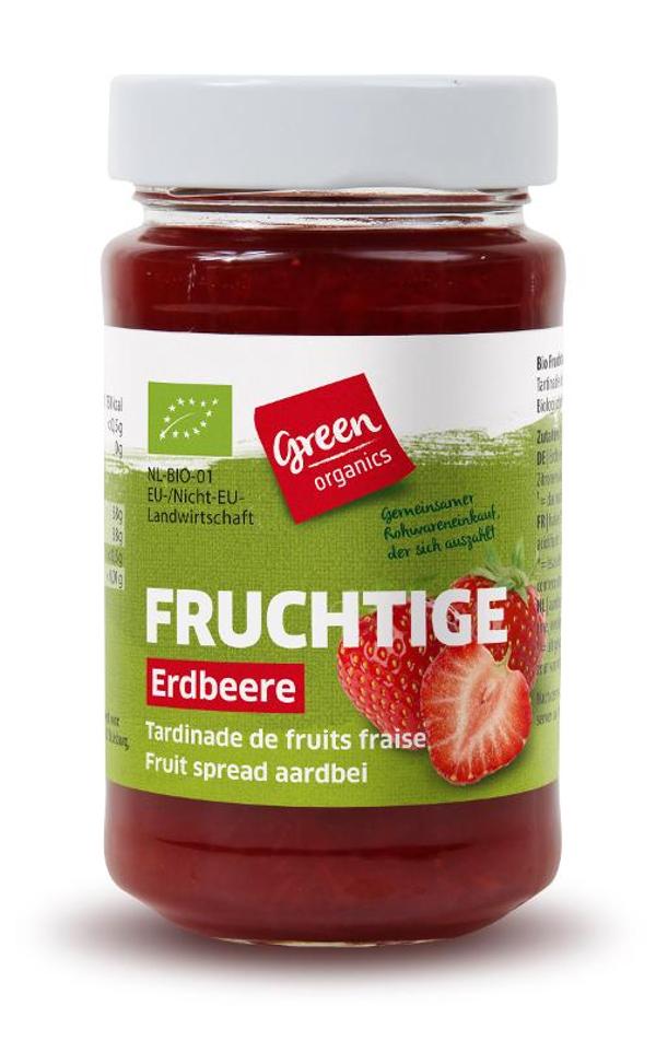 Produktfoto zu green Fruchtaufstrich Erdbeere 250g