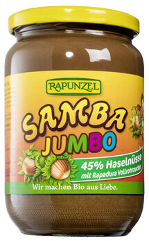 Produktfoto zu Rapunzel Jumbo Samba Haselnuss 750g