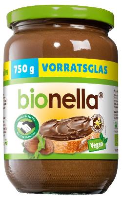 bionella Nussnougat-Creme 750g vegan