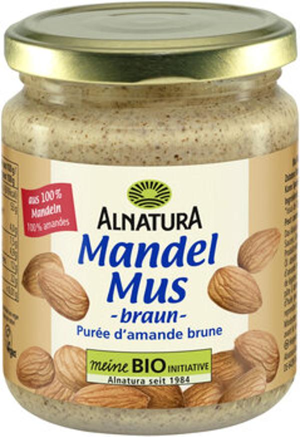 Produktfoto zu Alnatura Mandelmus braun 250g