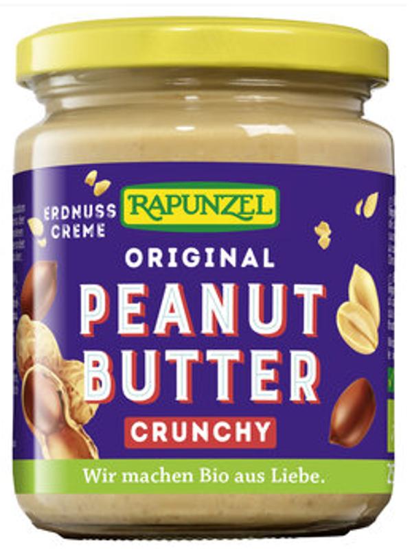 Produktfoto zu Rapunzel Peanutbutter Crunchy 250g
