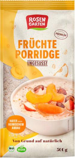 Rosengarten Früchte Porridge ungesüßt 500g