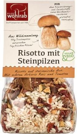Pilze Wohlrab Risotto mit Steinpilzen 175g