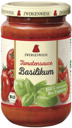 Zwergenwiese Tomatensauce Basilikum 350 g