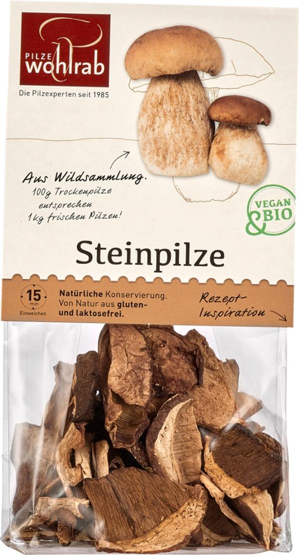 Produktfoto zu Pilze Wohlrab Steinpilze getrocknet 20g