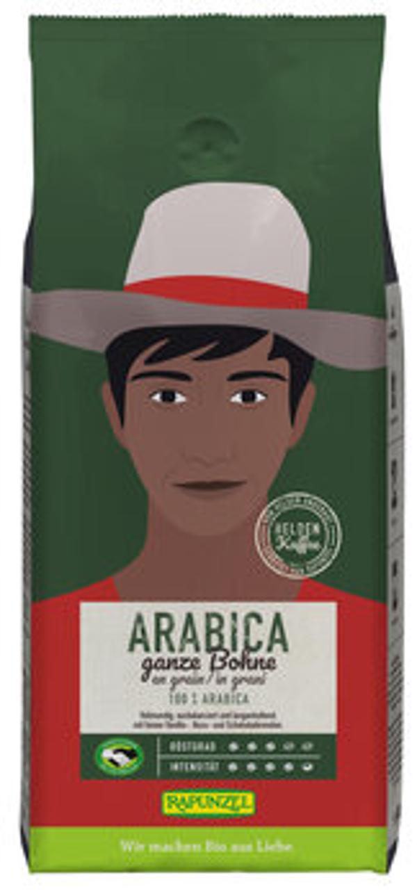 Produktfoto zu Rapunzel Heldenkaffee Arabica ganze Bohnen 1kg
