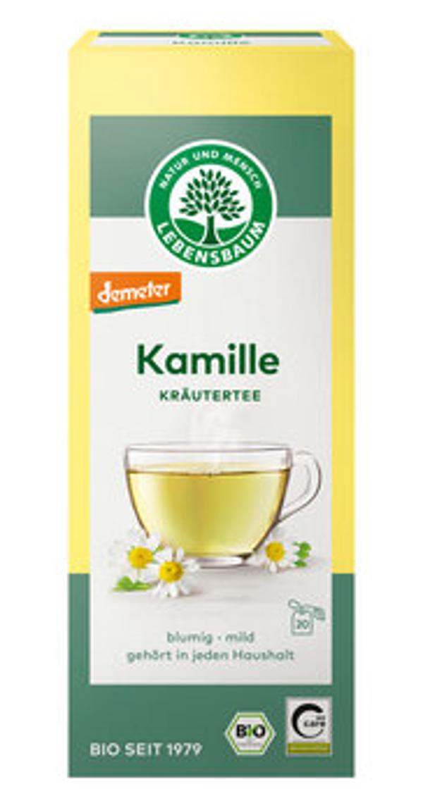 Produktfoto zu Lebensbaum Kamillen Tee 20*1,5g