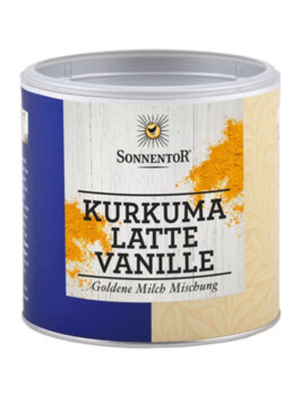 Produktfoto zu Sonnentor Kurkuma Latte Vanille Dose 230g