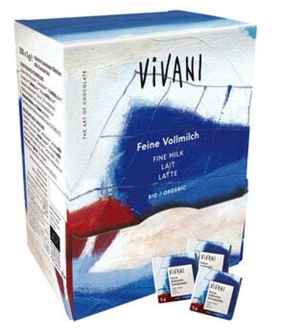 Produktfoto zu Vivani Vollmilch Naps im Spender 200 Stück