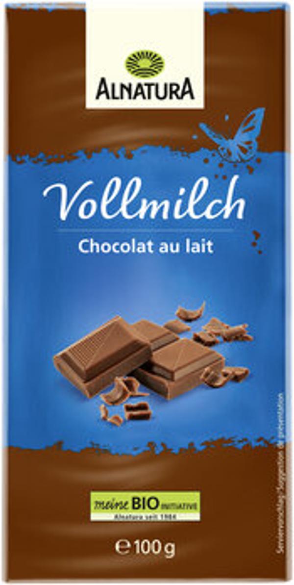 Produktfoto zu Alnatura Vollmilch Schokolade 100g