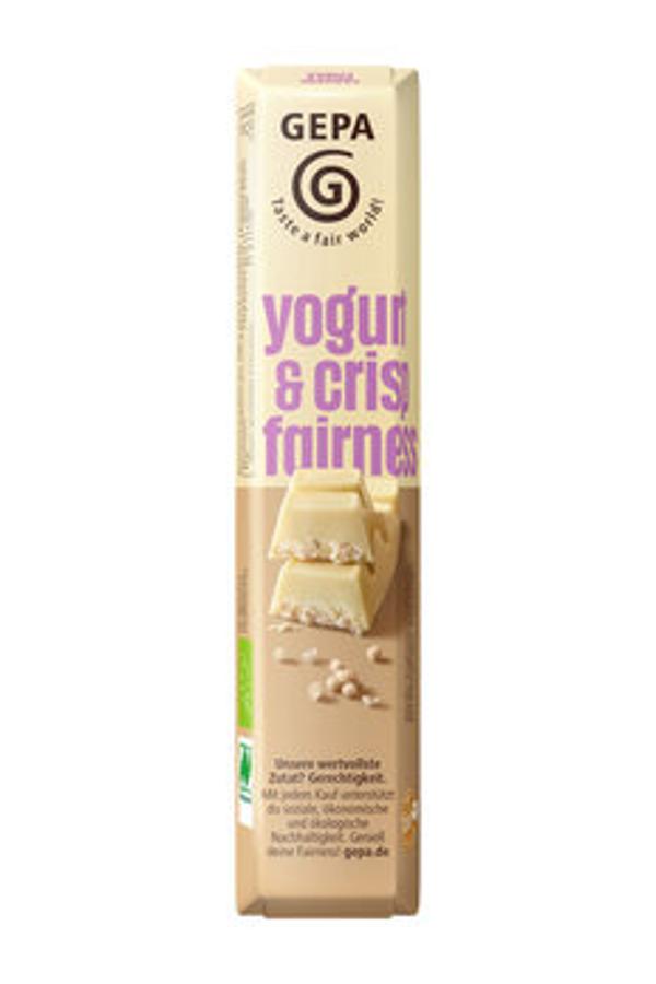 Produktfoto zu Gepa Yogurt & crisp fairness 45g