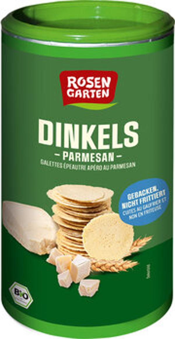 Produktfoto zu Rosengarten Dinkels Parmesan Cräcker 100g
