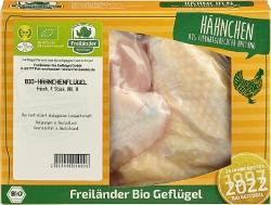 Freiländer Bio Geflügel Hähnchenflügel 4 Stück ca. 400g