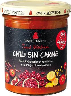 Zwergenwiese Soul Kitchen Chili sin Carne 370g