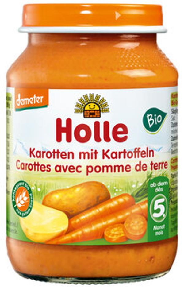 Produktfoto zu Holle Karotten mit Kartoffeln 190g