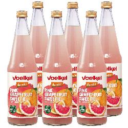 Kiste Voelkel Pink Grapefruit Saft Voelkel 6x0,7l