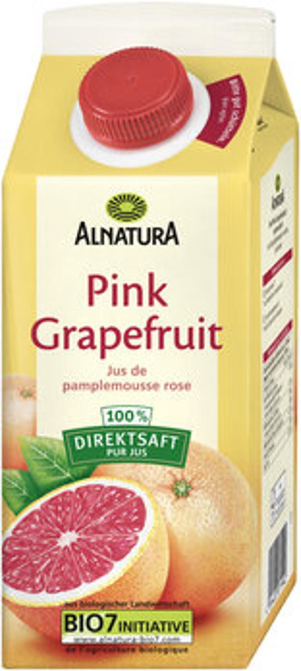 Produktfoto zu Alnatura Pink Grapefruitsaft 0,75L