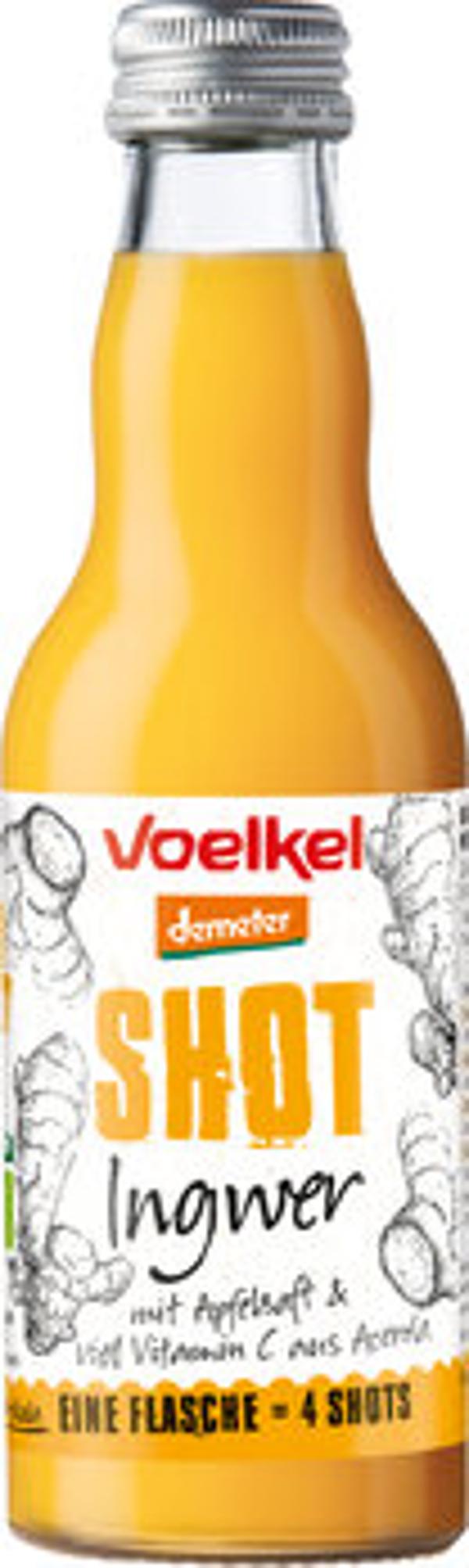 Produktbild von Voelkel Shot Ingwer Mehrweg 0,2l