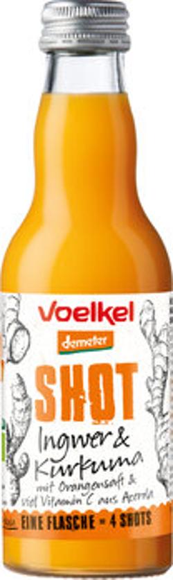 Voelkel Shot Ingwer & Kurkuma 0,2l