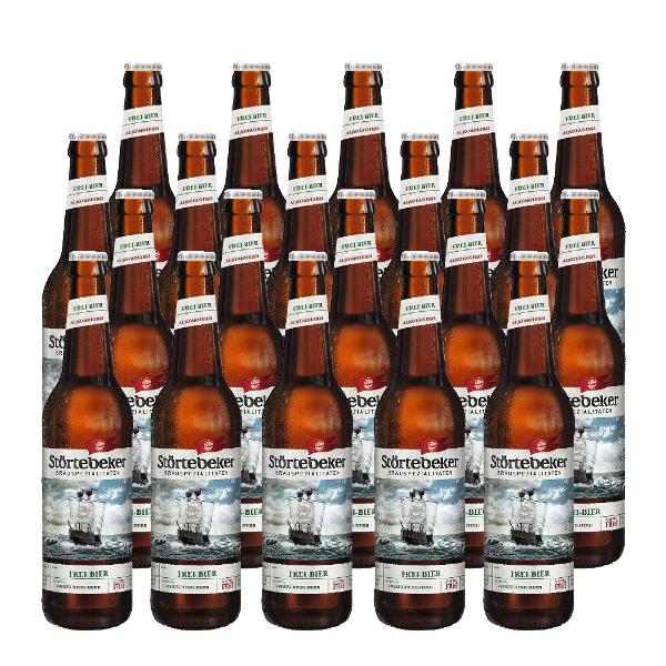 Produktfoto zu Kiste Störtebeker Frei-Bier alkoholfrei 20x0,5l