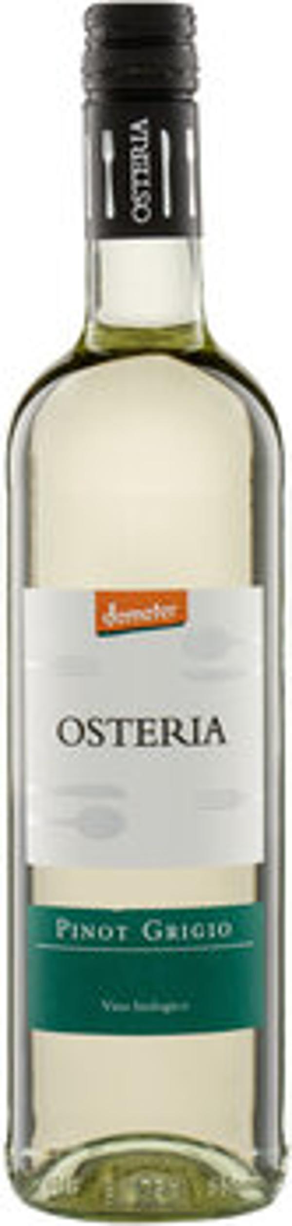Produktfoto zu OSTERIA Pinot Grigio IGT Demeter 0,75L