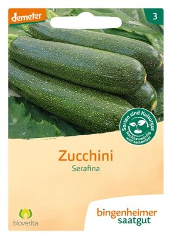 Produktfoto zu Bingenheimer Saatgut Zucchini Serafina Samen
