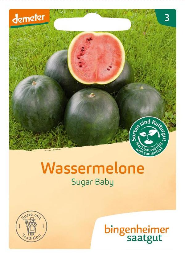 Produktfoto zu Bingenheimer Saatgut Wassermelone Samen