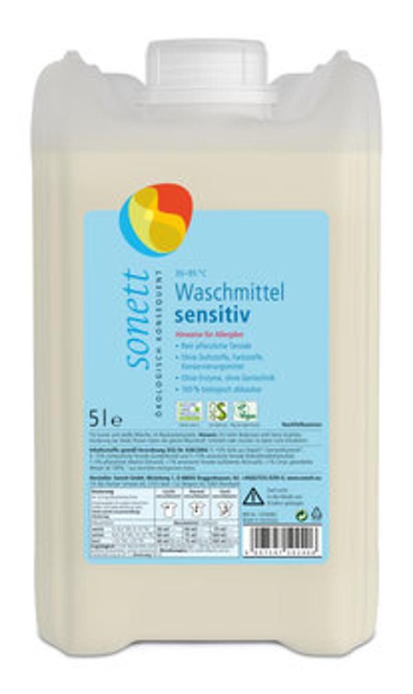 Produktfoto zu Sonett Waschmittel flüssig Sensitiv 10l