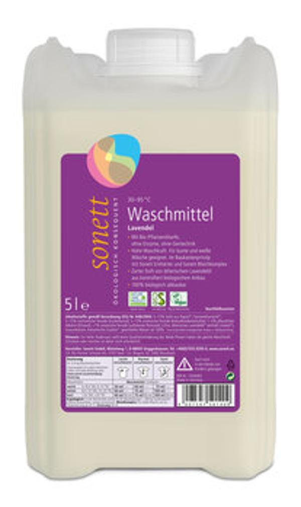 Produktfoto zu Sonett Waschmittel flüssig Lavendel 5l