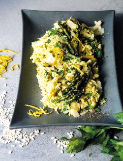 Spargel-Risotto (2-3 P)