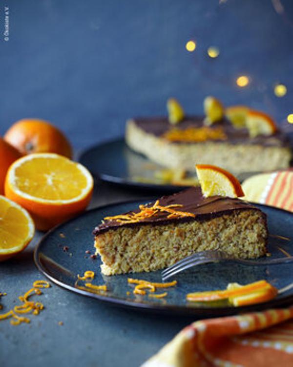 Produktfoto zu Orangen-Mandel-Kuchen