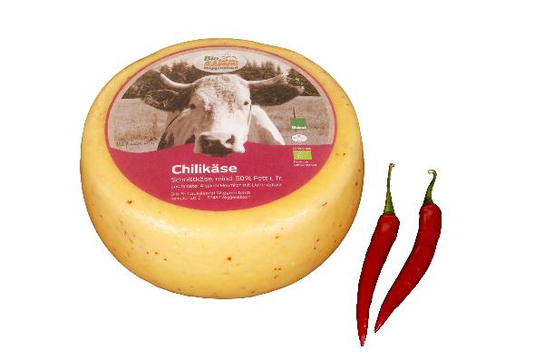 Produktfoto zu Allgäuer Chili -Käse aus Heumilch 50%