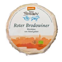 Demeter Roter Brodowiner, Weichkäse mit Rotkultur