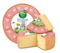 Bio Wiesenmilch Almkäse 50% Fett i.Tr. mindestens 6 Monate gereift