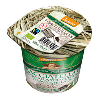 Stracciatella Eis Heumilch