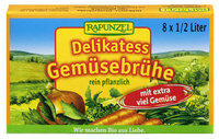 Gemüse-Brühwürfel Delikatess mit 14% Gemüse, mit Bio-Hefe