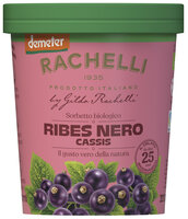 Cassis Sorbet Familienbecher