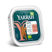Yarrah Bio-Pastete in Alu für Hunde mit Huhn & Lachs, getreidefrei
