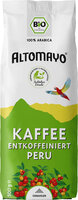 Kaffee Entkoffeiniert Peru, gemahlen
